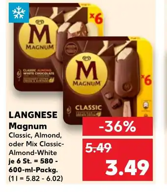 Kaufland DE Langnese Magnum tilbud