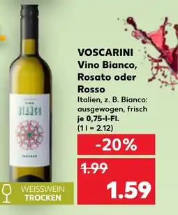 Kaufland DE VOSCARINI Vino Bianco, Rosato oder Rosso tilbud