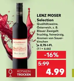 Kaufland DE LENZ MOSER Selection tilbud