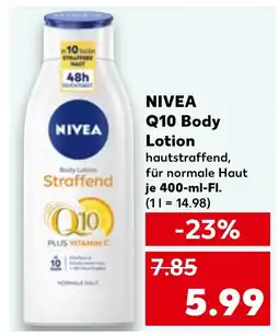 Kaufland DE NIVEA Q10 Body Lotion tilbud