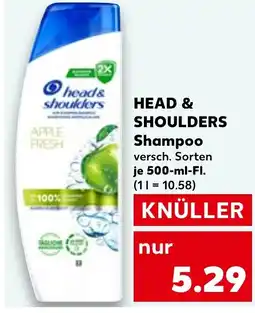 Kaufland DE HEAD & SHOULDERS Shampoo tilbud