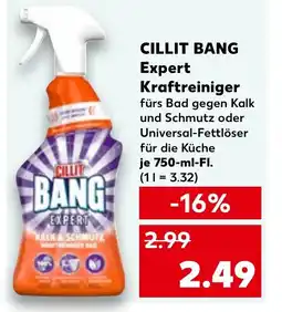 Kaufland DE CILLIT BANG Expert Kraftreiniger tilbud