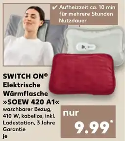Kaufland DE SWITCH ONⓇ Elektrische Wärmflasche SOEW 420 A1 tilbud