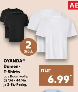Kaufland DE OYANDAⓇ Damen- T-Shirts tilbud