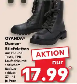 Kaufland DE OYANDAⓇ Damen- Stiefeletten tilbud