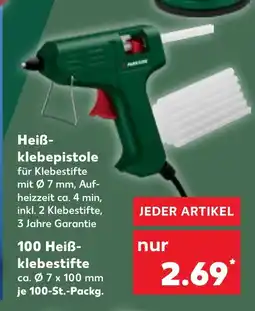 Kaufland DE PARKSIDE Heiß- klebepistole tilbud
