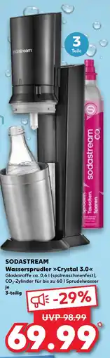 Kaufland DE SODASTREAM Wassersprudler Crystal 3.0 tilbud