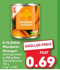 Kaufland DE K-CLASSIC Mandarin Orangen tilbud