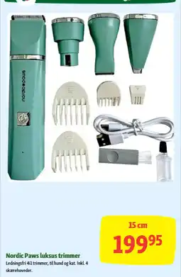 Maxi Zoo Nordic Paws luksus trimmer tilbud
