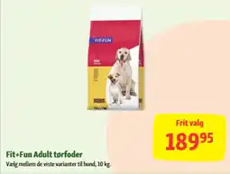 Maxi Zoo Fit+Fun Adult tørfoder tilbud