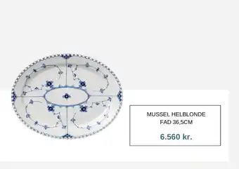 Mussel Helblonde fad