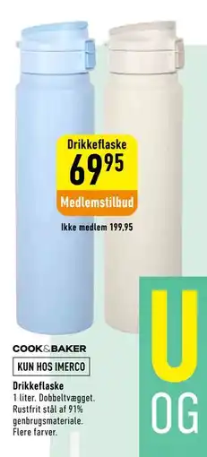 Imerco Drikkeflaske tilbud