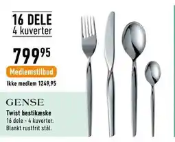 Imerco Twist bestikæske tilbud