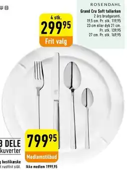 Imerco Grand Cru Soft tallerken tilbud