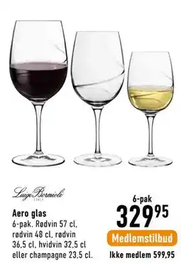 Imerco Aero glas tilbud