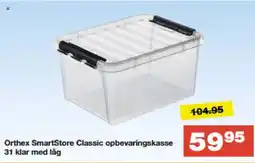 Bauhaus Orthex SmartStore Classic opbevaringskasse 31 klar med låg tilbud