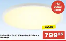 Bauhaus Philips Hue Tento WA mellem loftslampe rund hvid tilbud