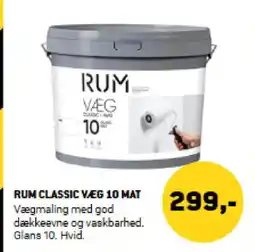 XL-BYG Rum classic væg 10 mat tilbud