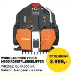 XL-BYG Worx landroid vision m600 robotplæneklipper tilbud