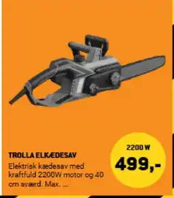 XL-BYG Trolla elkædesav tilbud