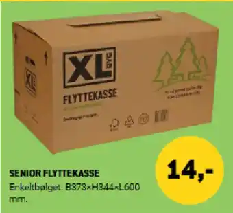 XL-BYG Senior flyttekasse tilbud