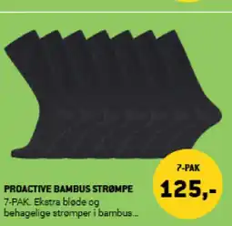 XL-BYG Proactive bambus strømpe tilbud