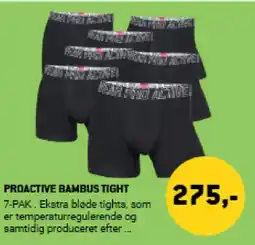XL-BYG Proactive bambus tight tilbud
