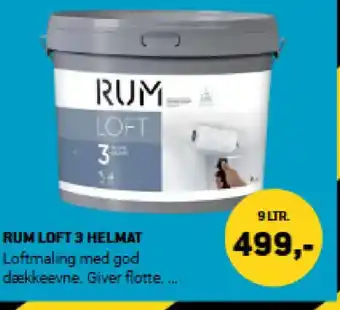 XL-BYG Rum loft 3 helmat tilbud