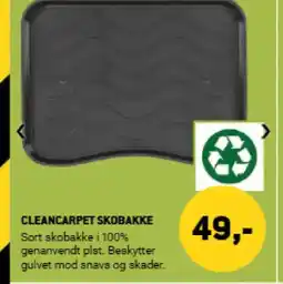 XL-BYG Cleancarpet skobakke tilbud