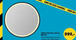 XL-BYG Vasso cavo spejl m/lys, tilbud