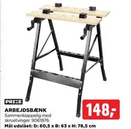 jem & fix ARBEJDSBÆNK tilbud