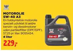 jem & fix MOTOROLIE 5W-40 A3 tilbud