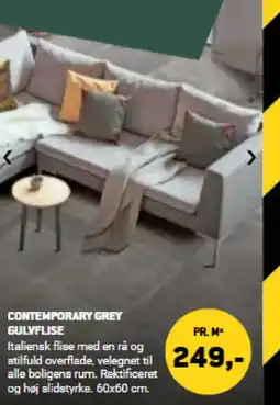XL-BYG Contemporary grey gulyflise tilbud