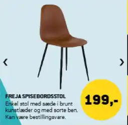 XL-BYG Freja spisebordsstol tilbud