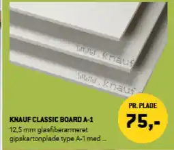 XL-BYG Knauf classic board a-1 tilbud