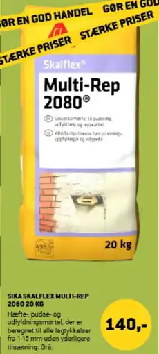XL-BYG Sika skalflex multi-rep 2080 Hæfte, pudse- og tilbud