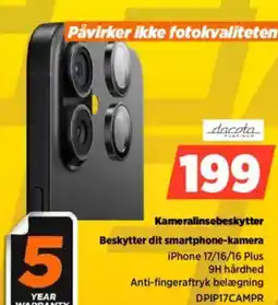 Power Kameralinsebeskytter Beskytter dit smartphone-kamera tilbud