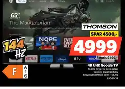 Power Thomson 4K UHD Google TV tilbud