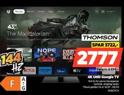 Power THOMSON 4K UHD Google TV tilbud