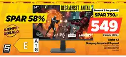 Power Alpha X3 Skarp og levende IPS-panel tilbud
