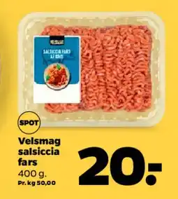 Netto Velsmag salsiccia fars tilbud