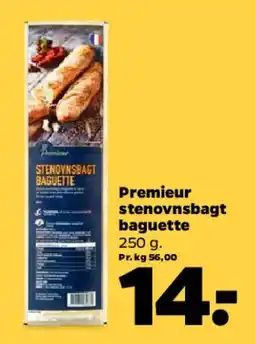 Netto Premier stenovnsbagt baguette tilbud
