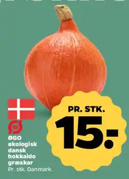 Netto Økologisk dansk hokkaido græskar tilbud