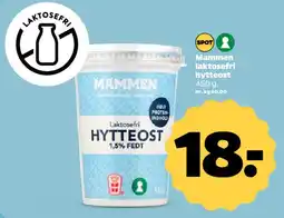 Netto Mammen laktosefri hytteost tilbud