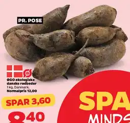 Netto ØGO økologiske danske rødbeder tilbud