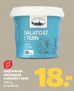 Netto Løgismose salatost i tern tilbud