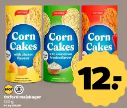 Netto Oxford majskager (Corn Cakes) tilbud