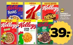 Netto Kellogg's morgenmadsprodukter tilbud