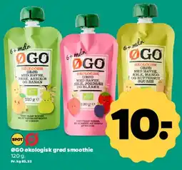 Netto ØGO økologisk grød smoothie tilbud