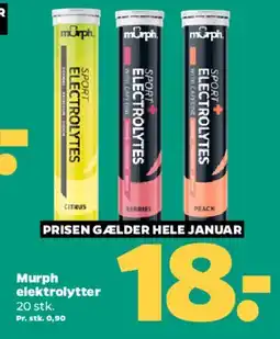 Netto Murph Electrolytes tilbud